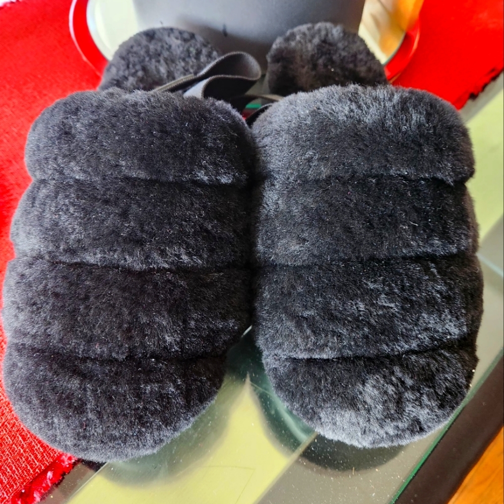 UGG black slippers